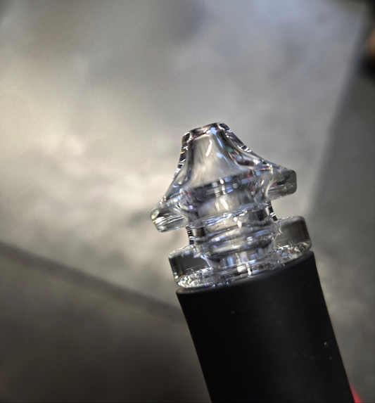 Clear Pivot Spinner Mouthpiece