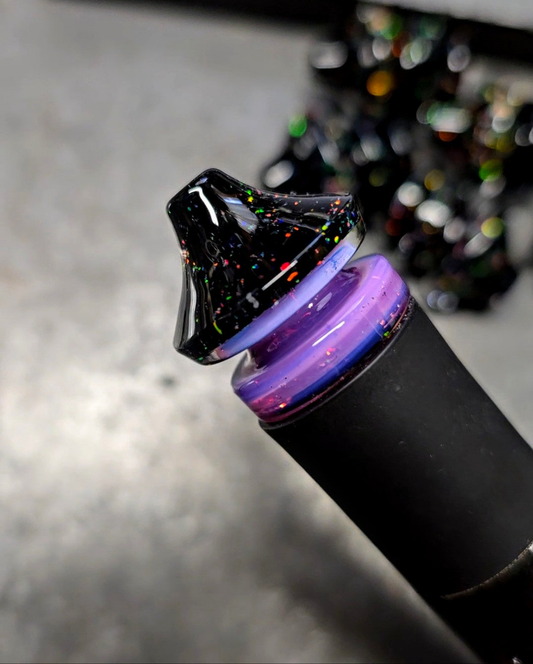 Stargazer & Black Crushed opal Pivot mouthpiece
