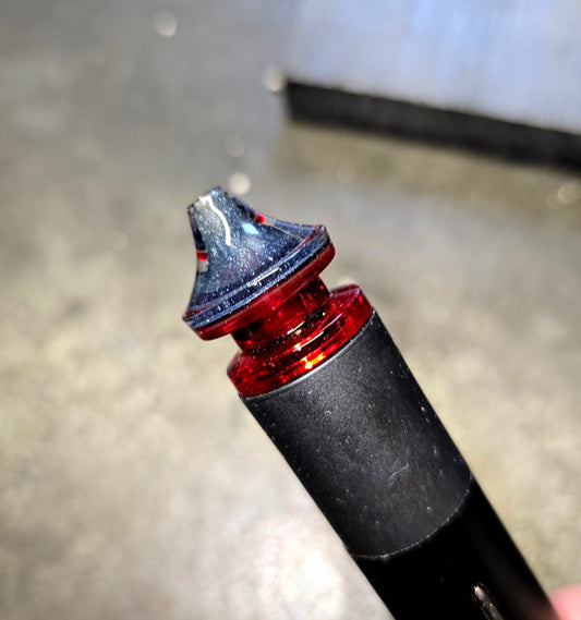 Pomegranate & Steel Wool Spinner Pivot Mouthpiece