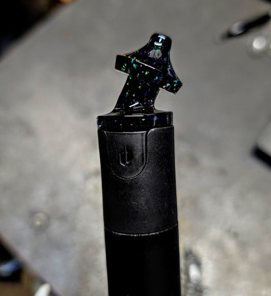 Crushed Opal Angled Pivot Spinner Mouthpiece