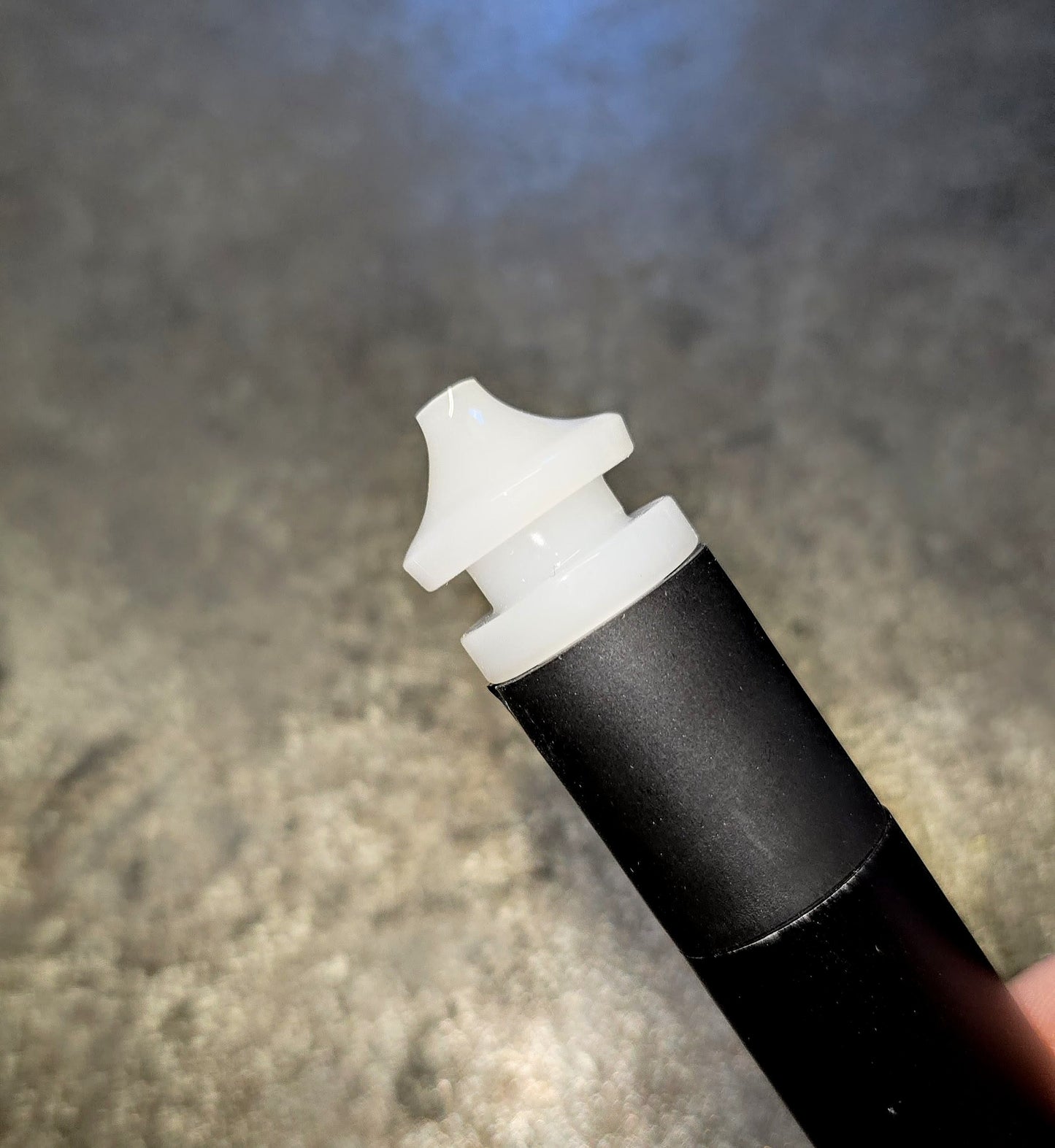 White Pivot Spinner Mouthpiece