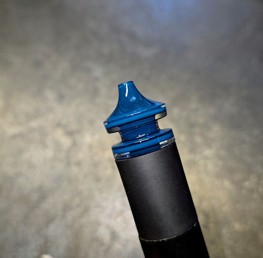 Peacock Blue Pivot Spinner Mouthpiece