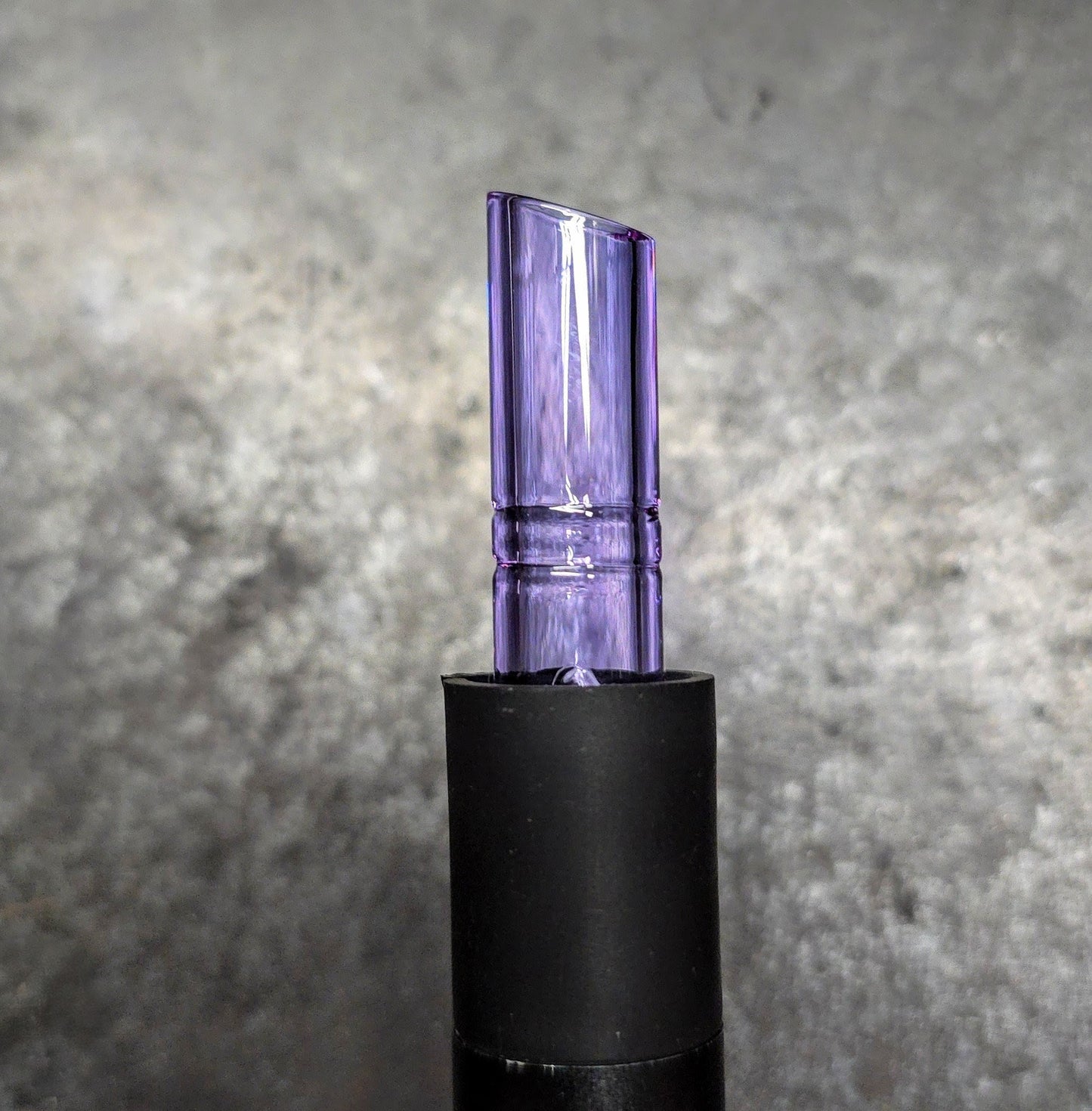 Lavender Pivot Straw Tip Spinner Mouthpiece