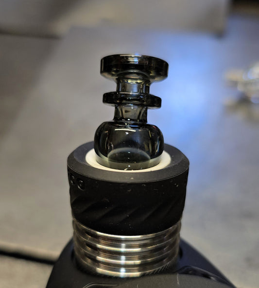 Puffco peak Shadow Black 3dxl Bubble cap