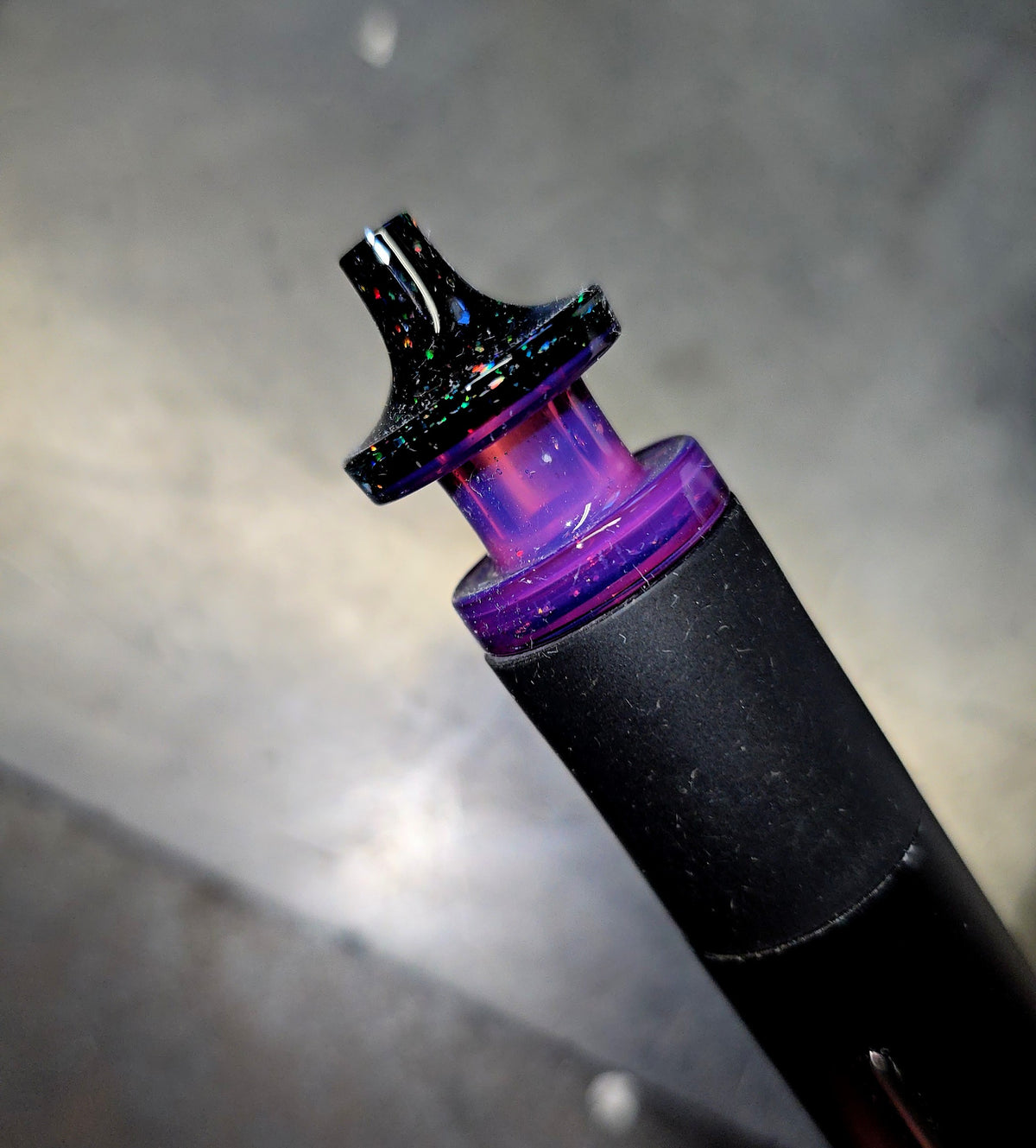 Stargazer & Black Crushed opal Pivot mouthpiece