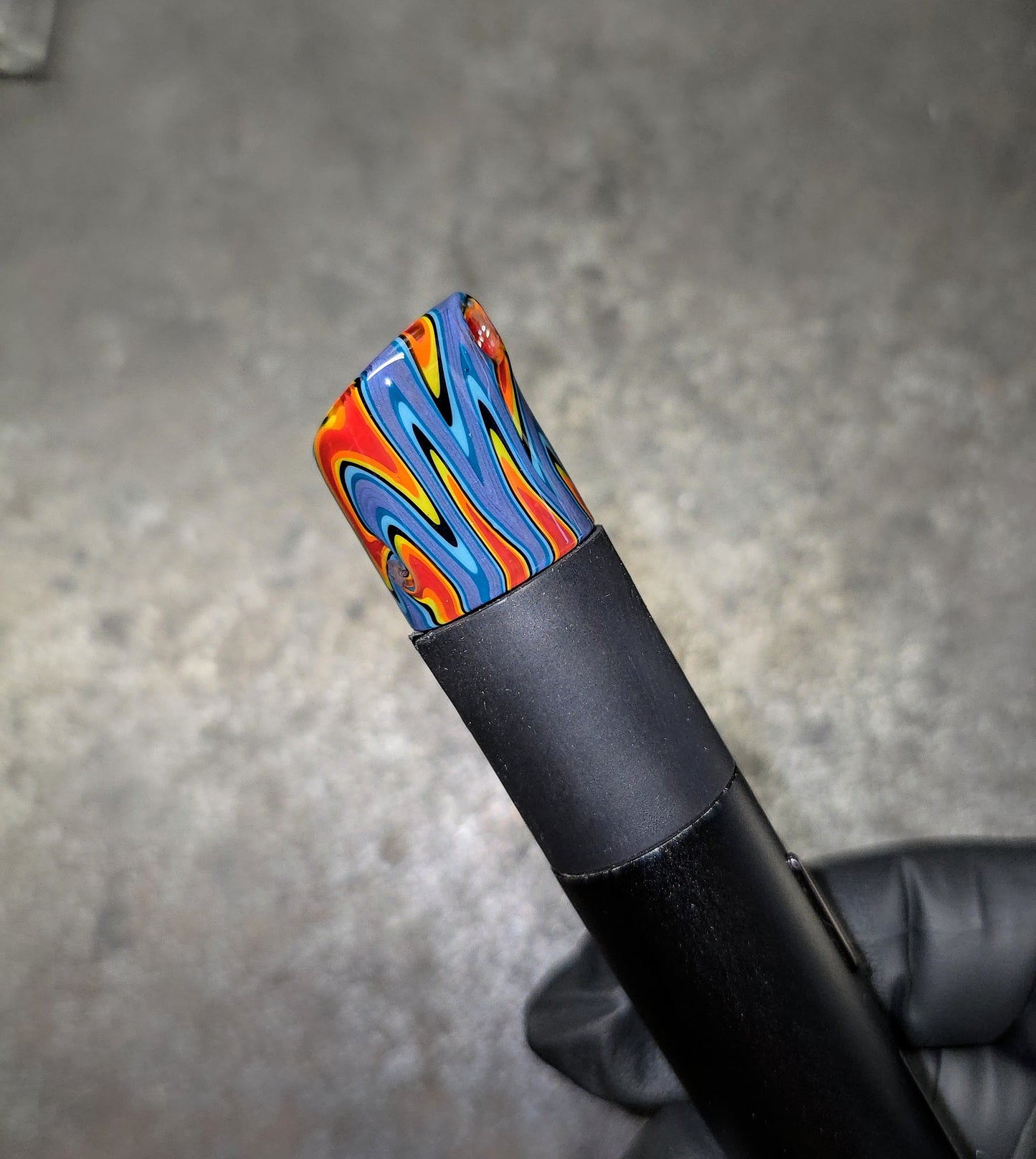 Pivot Stock Shape wigwag Fire & Ice Spinner Mouthpiece