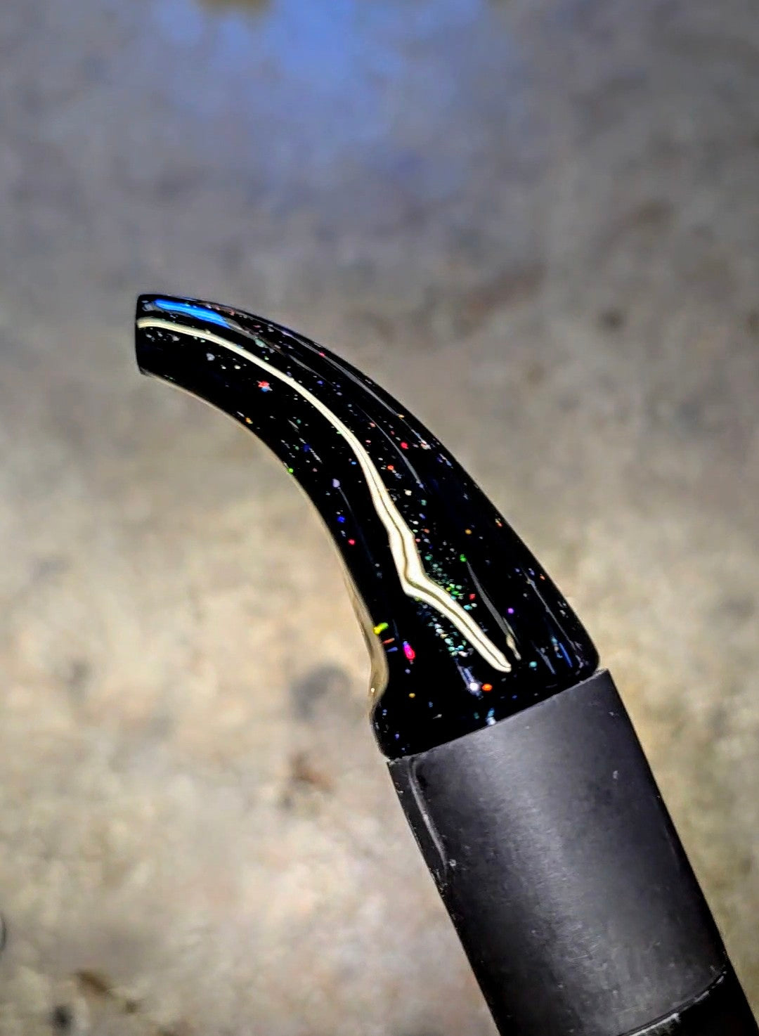 Crushed Opal Saxophone Pivot Spinner Mouthpiece