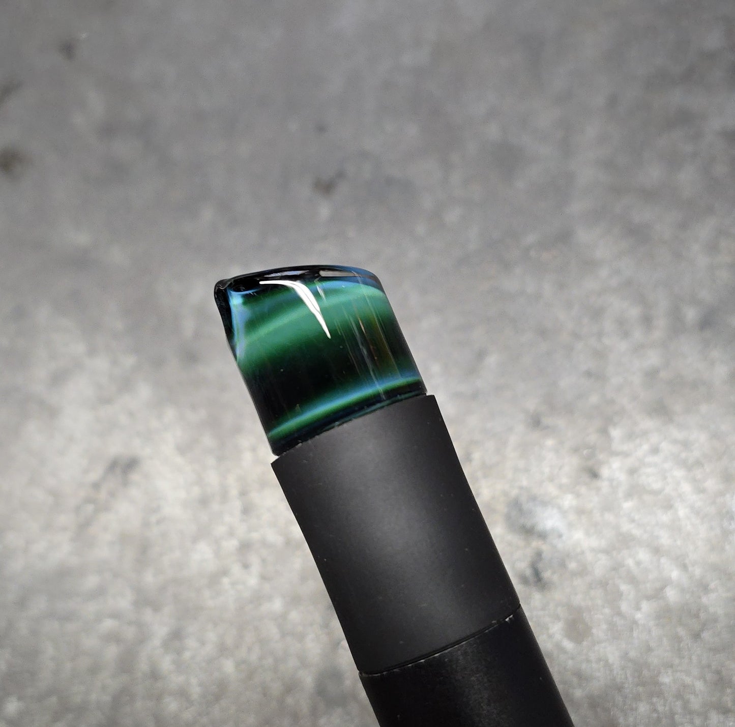 Experimental Green stock shape Pivot Spinner Mouthpiece