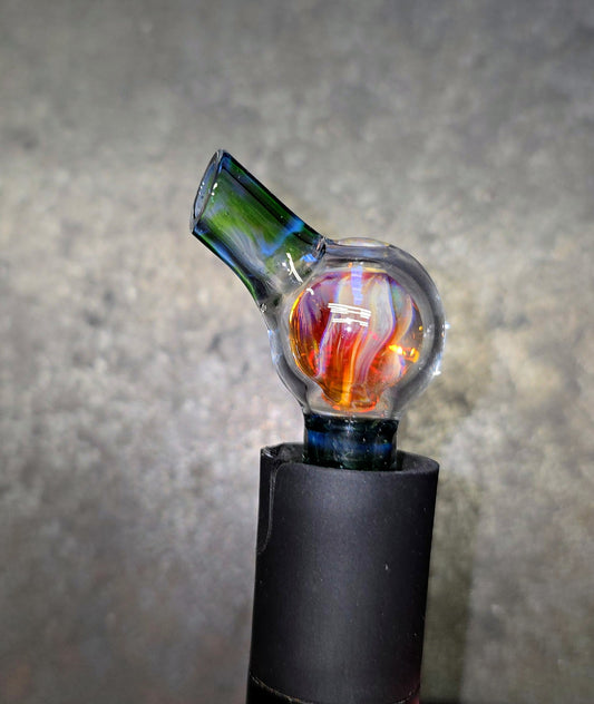 Pivot spinner mouthpiece with implosion marble inside!