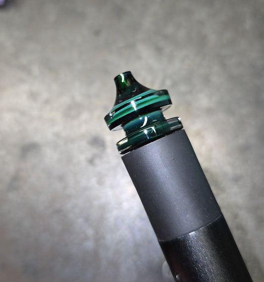 Experimental Green Pivot Spinner Mouthpiece