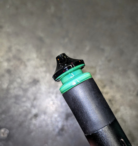 Titan & crushed opal Pivot Spinner Mouthpiece