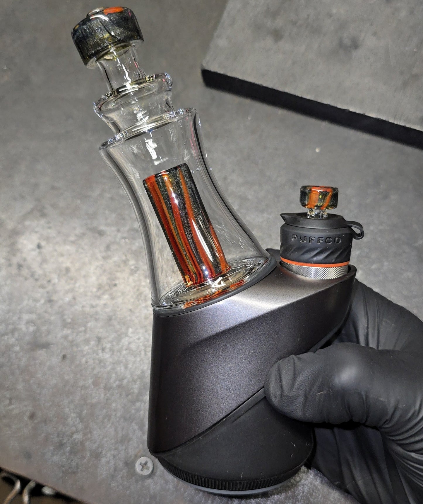 Puffco Peak Attachment Tangelo, Pomegranate & Steel Wool