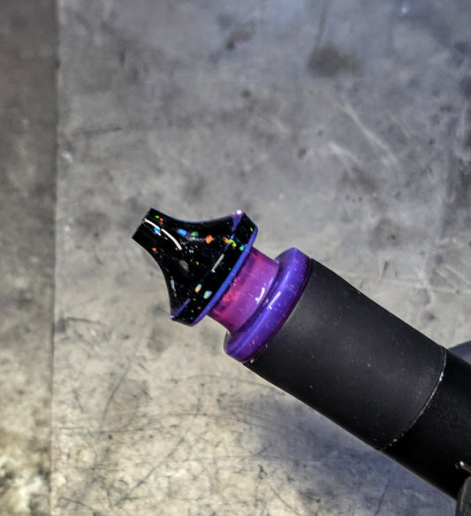 Pivot Spinner Mouthpiece Black Crushed Opal & Stargazer